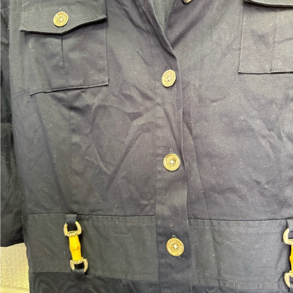 Jones New York Blue Long Sleeve Dress - Picture 12 of 16